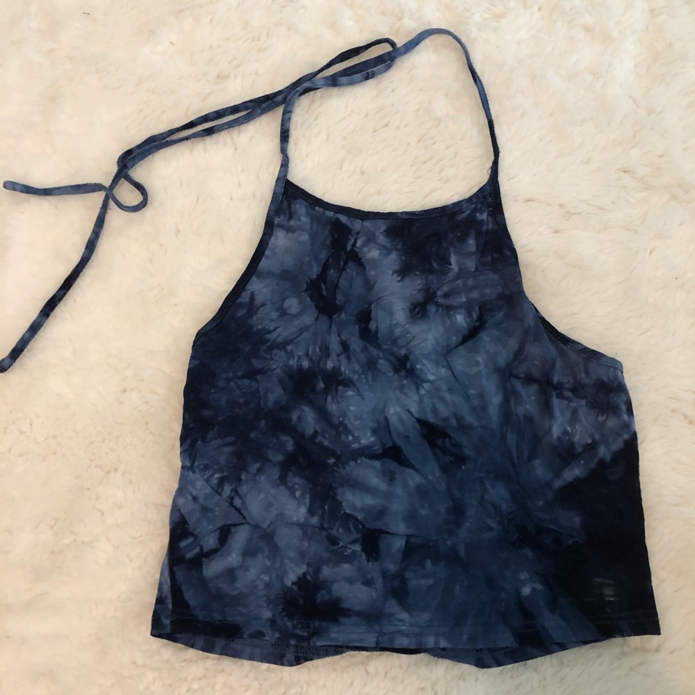 Tie dye halter top